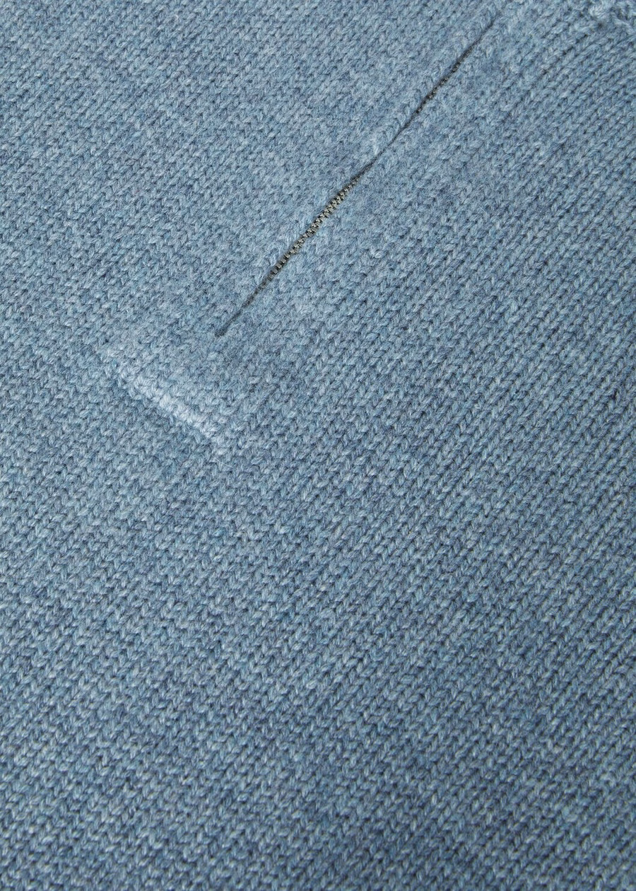 Parksville Baby Kasjmier Trui Stardust Blauw Melange
