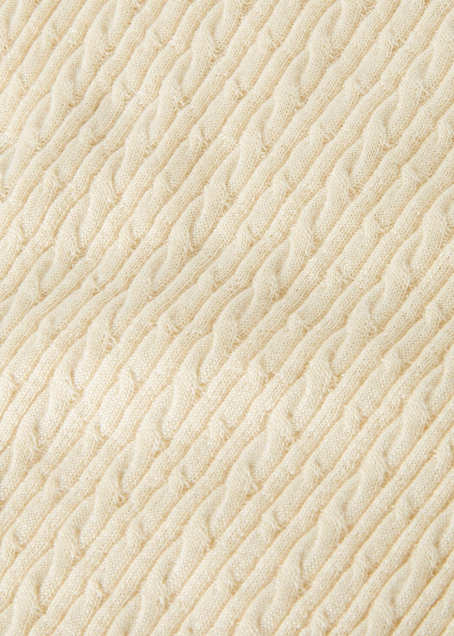 Rimella Top Silk Cashmere Cashew Cream