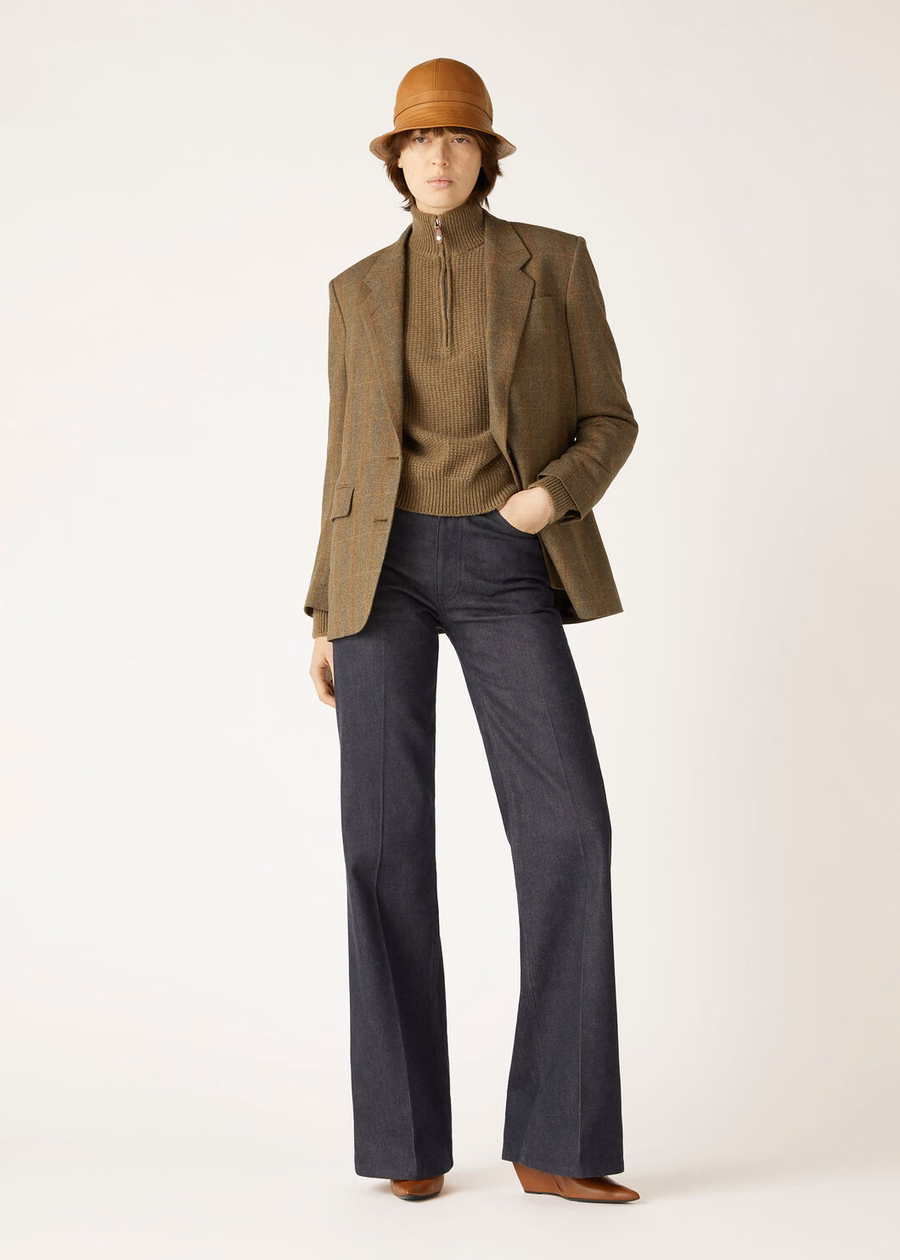 Fobello Baby Cashmere Tundra Melange Trui