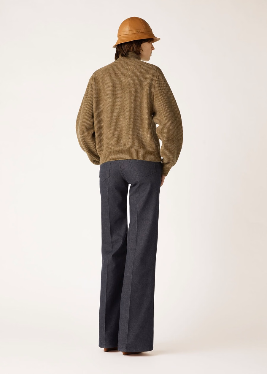 Fobello Baby Cashmere Tundra Melange Trui