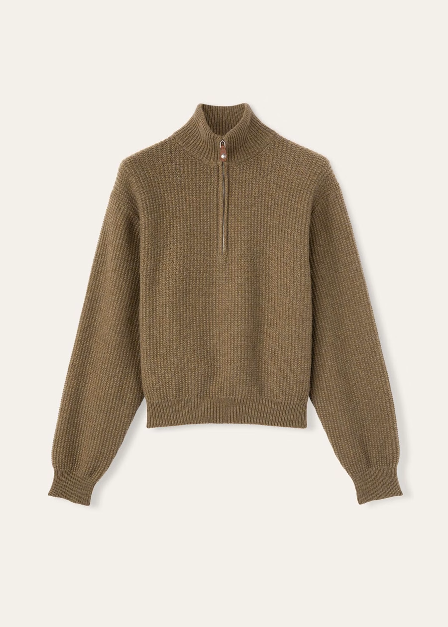 Fobello Baby Cashmere Tundra Melange Trui