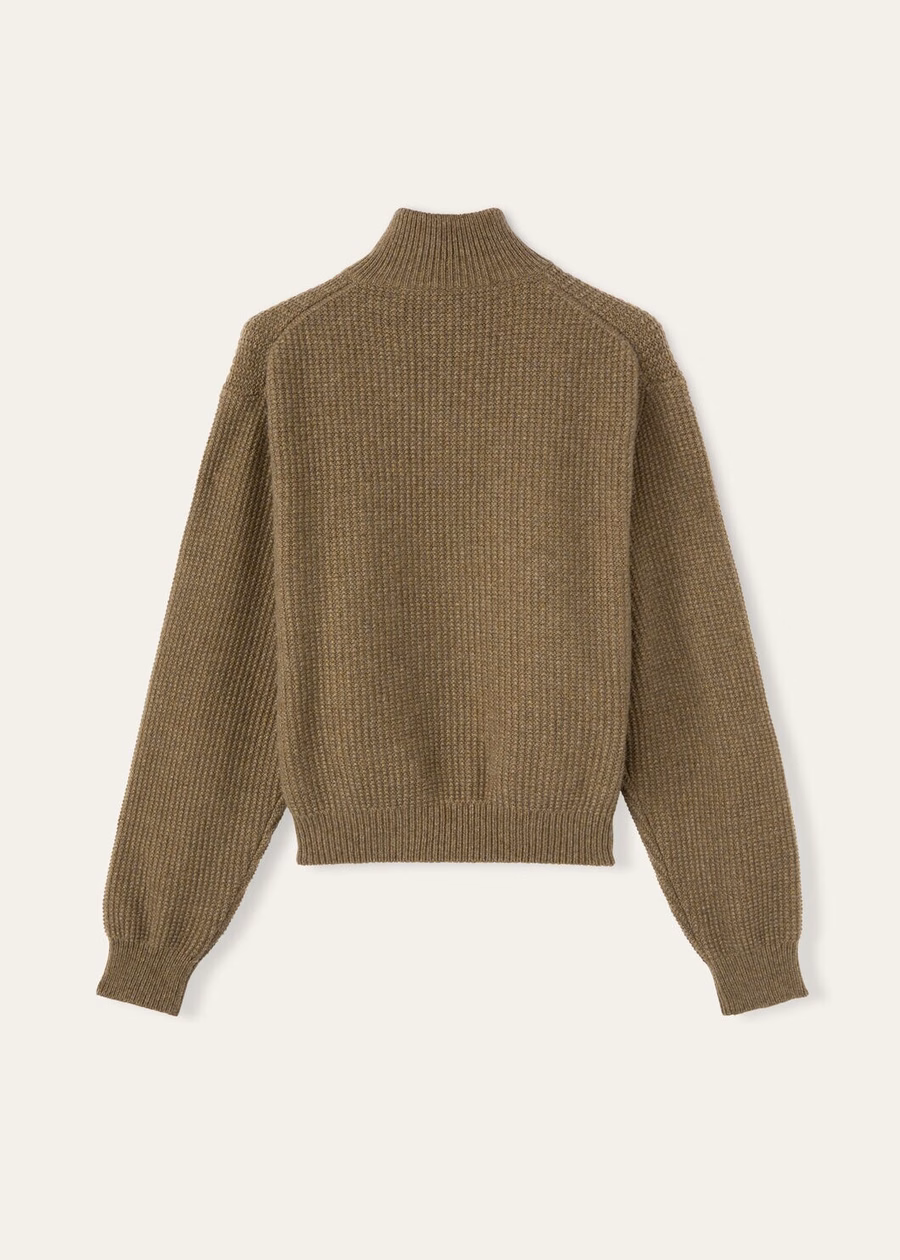 Fobello Baby Cashmere Tundra Melange Trui