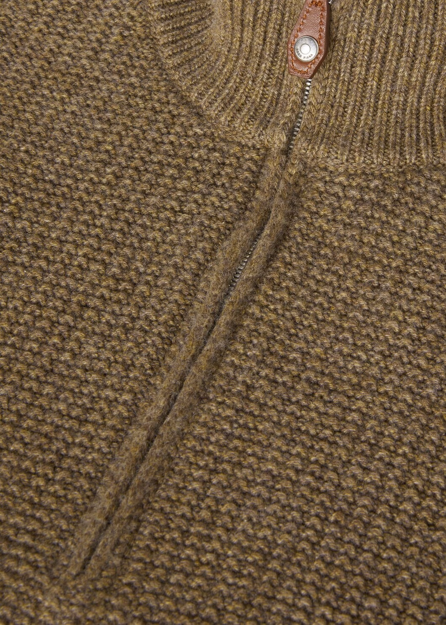 Fobello Baby Cashmere Tundra Melange Trui