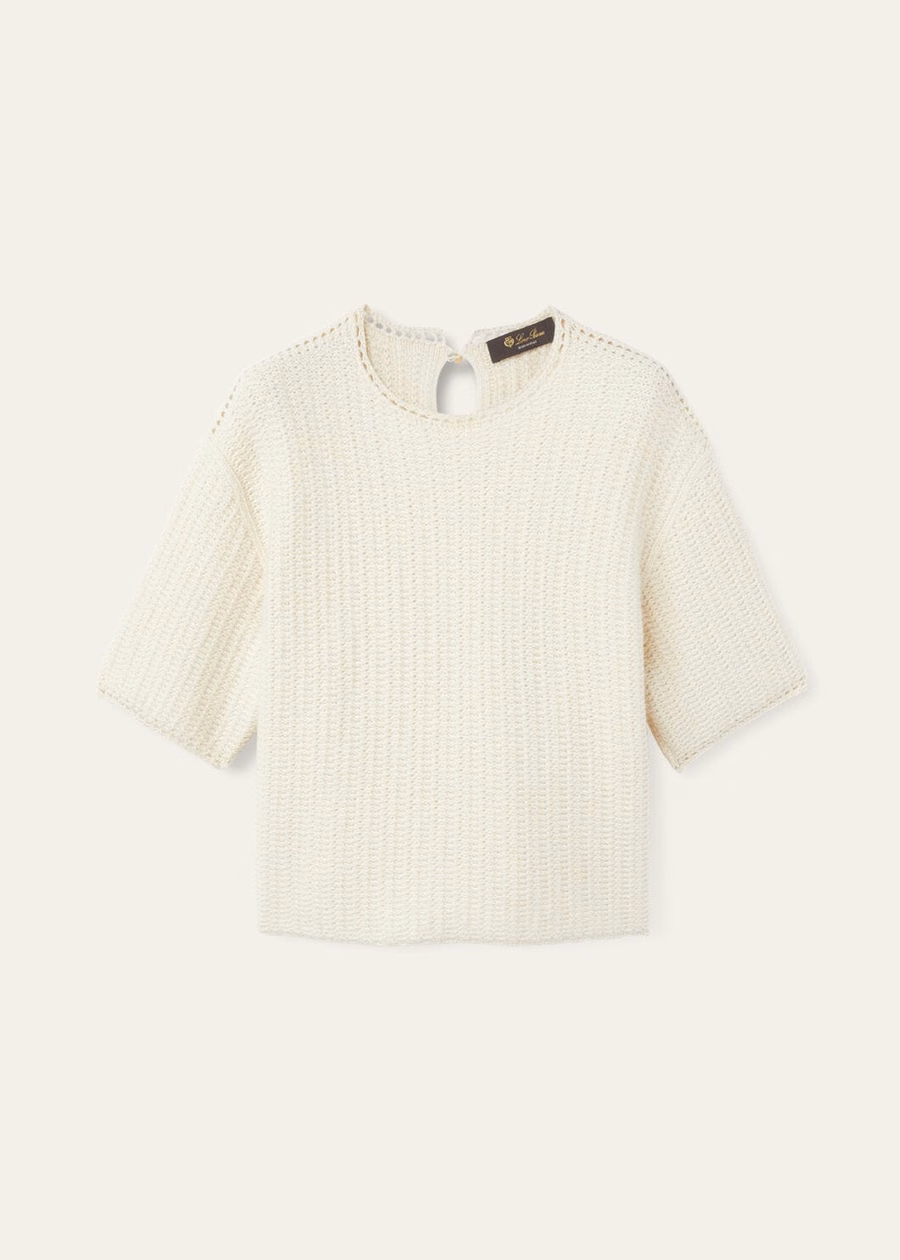 Fervento Crewneck Mohair Kasjmier Nougat