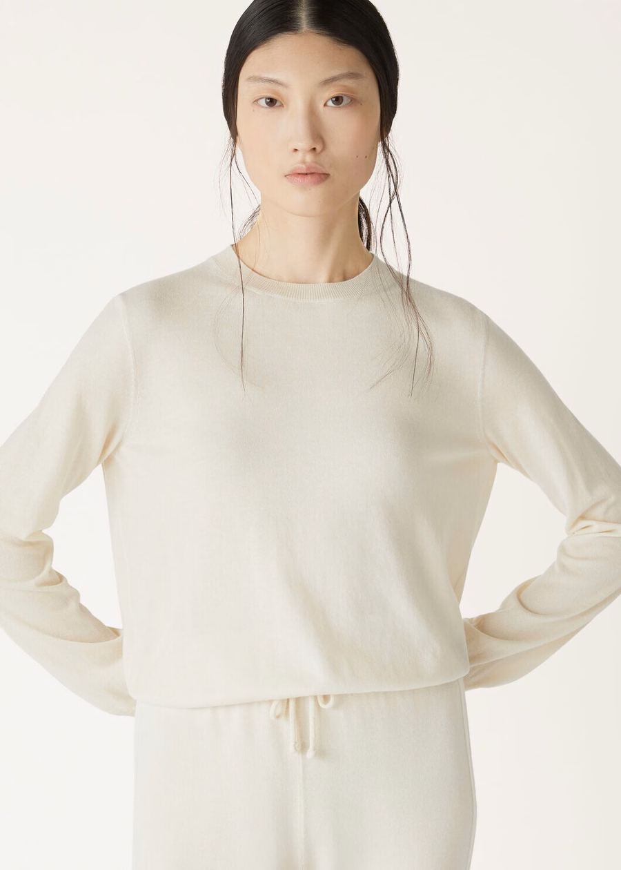 Jubilee Crewneck Baby Cashmere Pure Jubilee