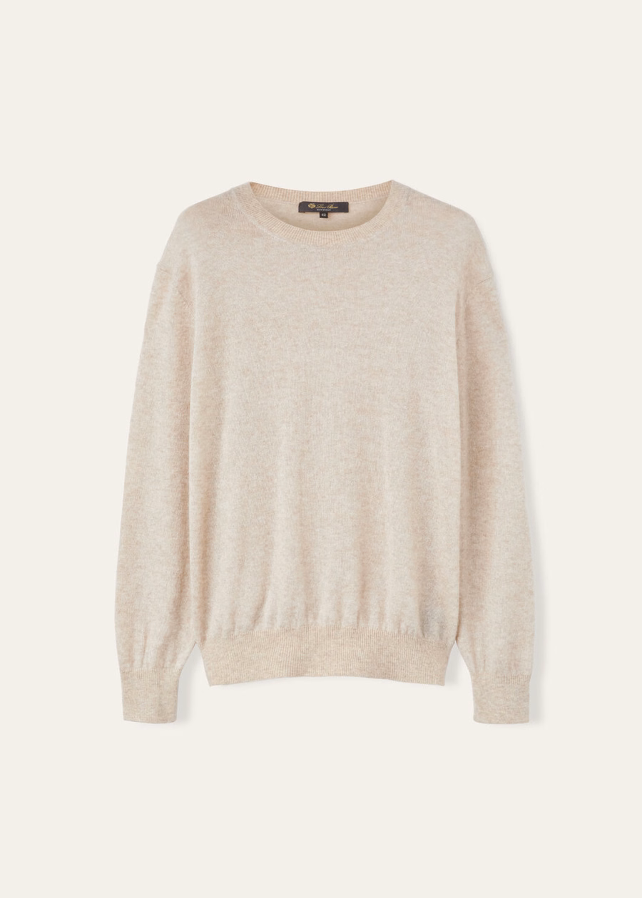 Zijde Kasjmier Zaden Camino Crewneck