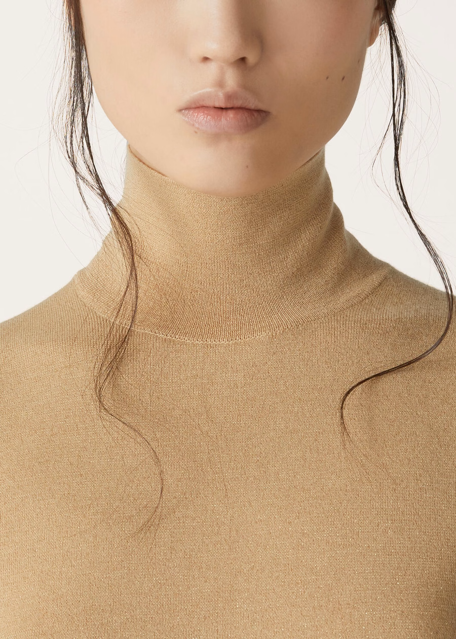 Fireflies Top Cashmere Clear Gold