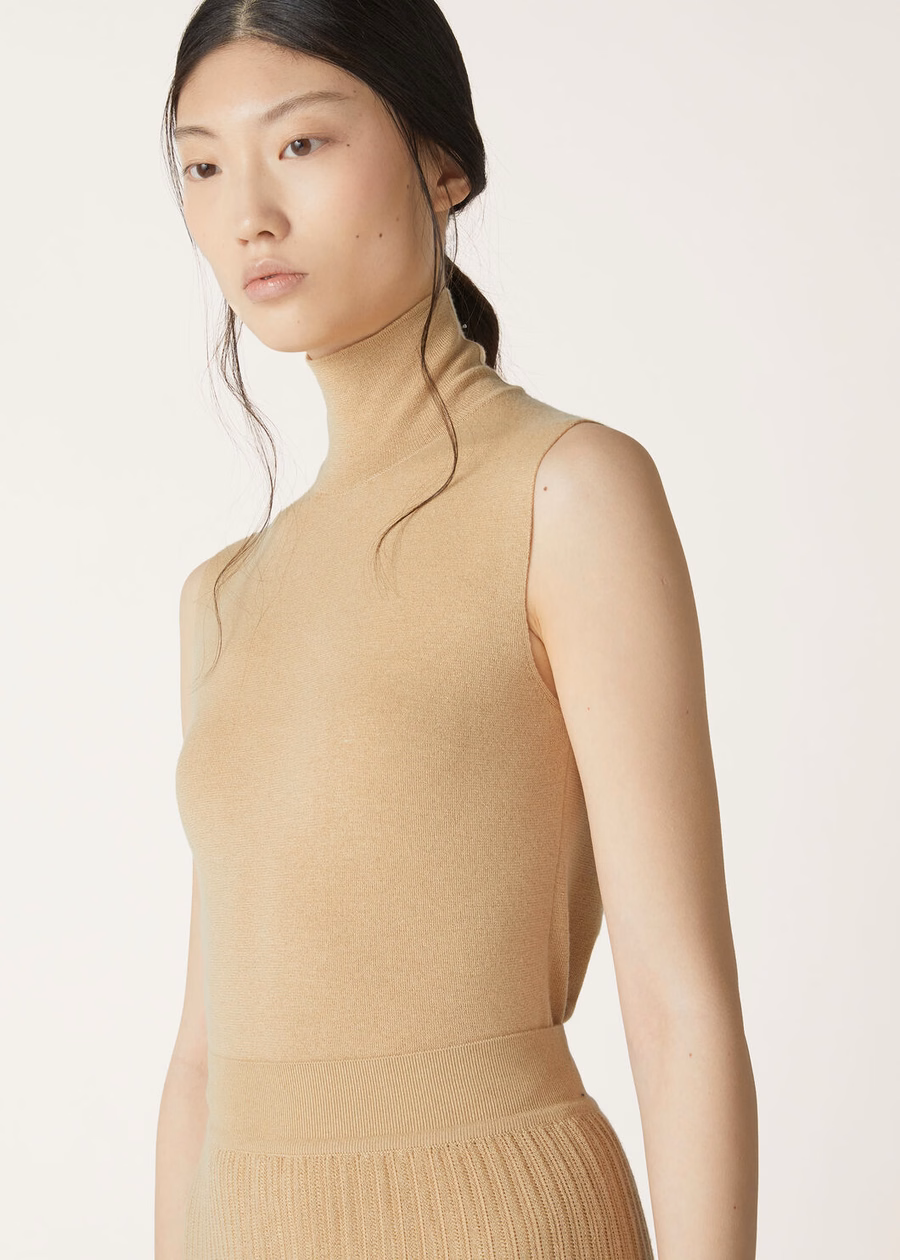 Fireflies Top Cashmere Clear Gold
