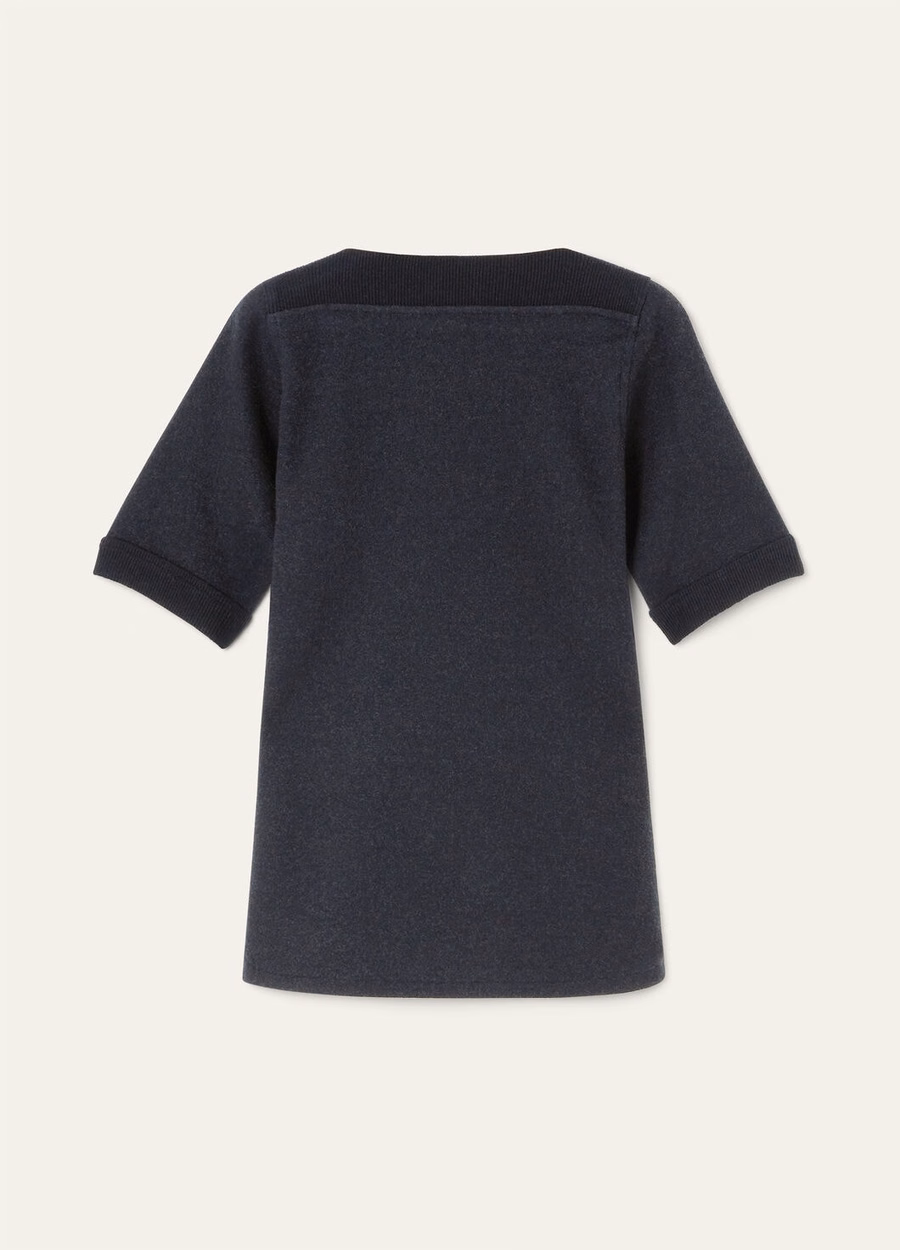 Rio Bodro Top Jersey Novalis Marineblauw