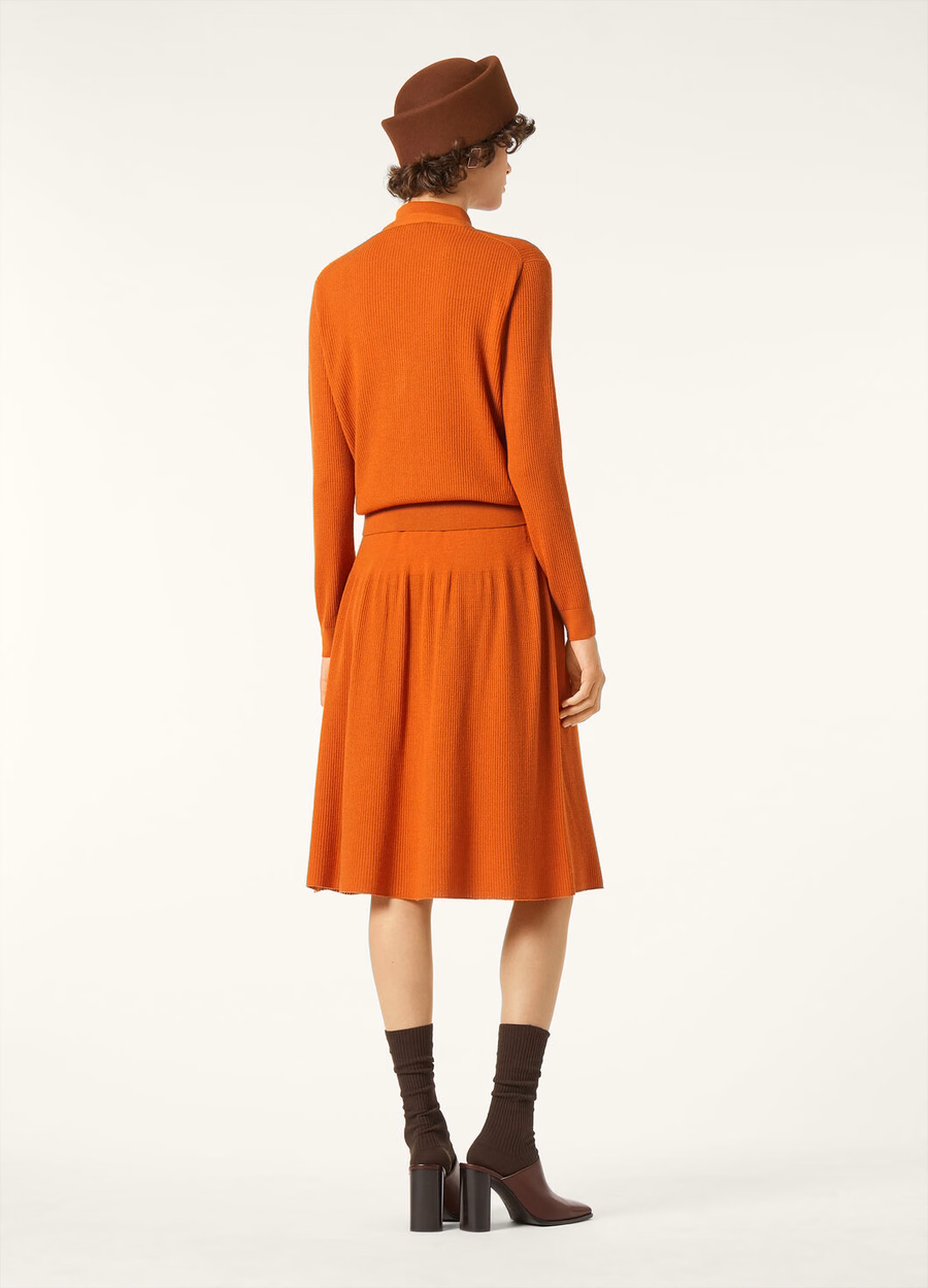 Koninklijk Licht Oranje Papaver Cardigan