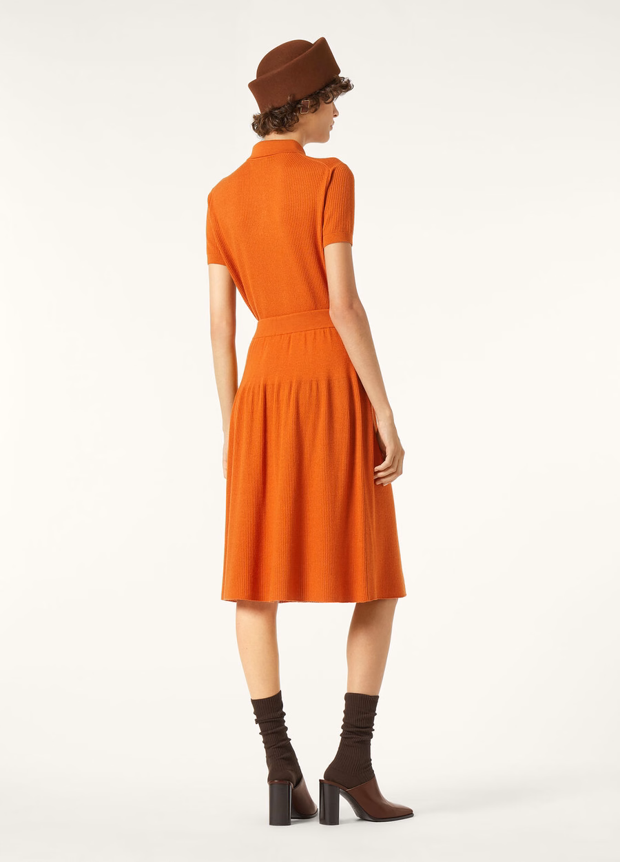 Royal Lightness Polo Top Oranje Papaver