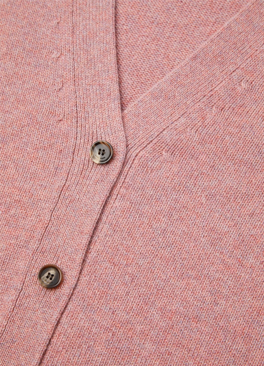Parksville Cardigan Baby Cashmere Paarse Chips Melange