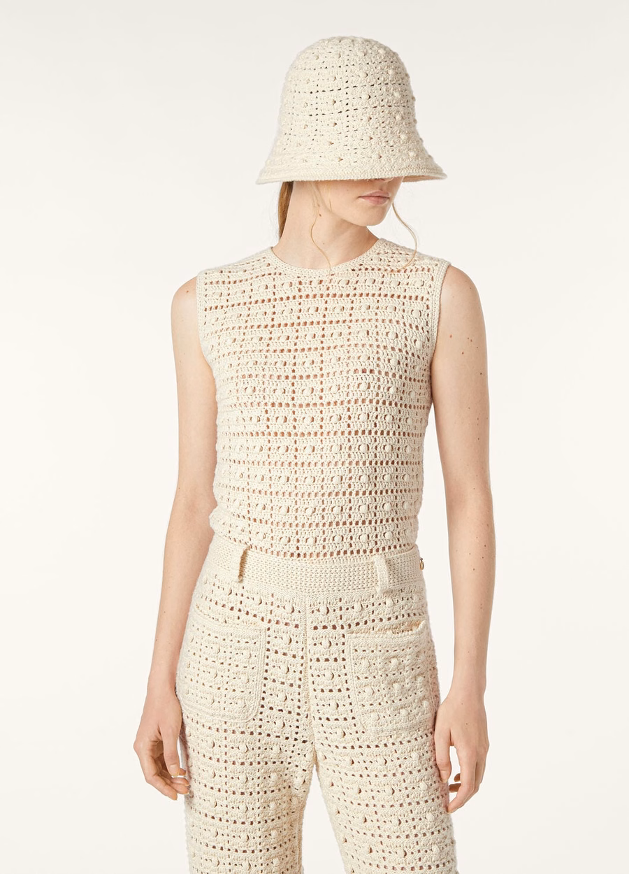 Arola Top ABACA Nougat Kasjmier