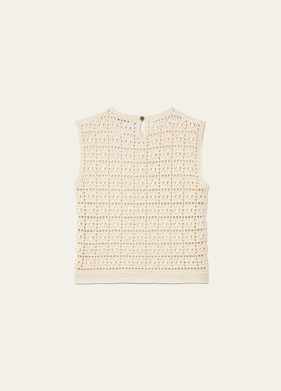 Arola Top ABACA Nougat Kasjmier