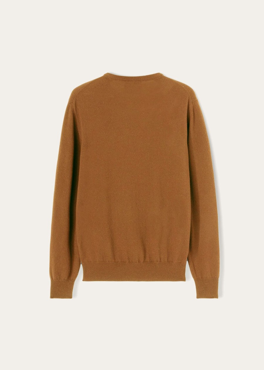 klassieke vicuña met ronde hals naturel medium vicuña