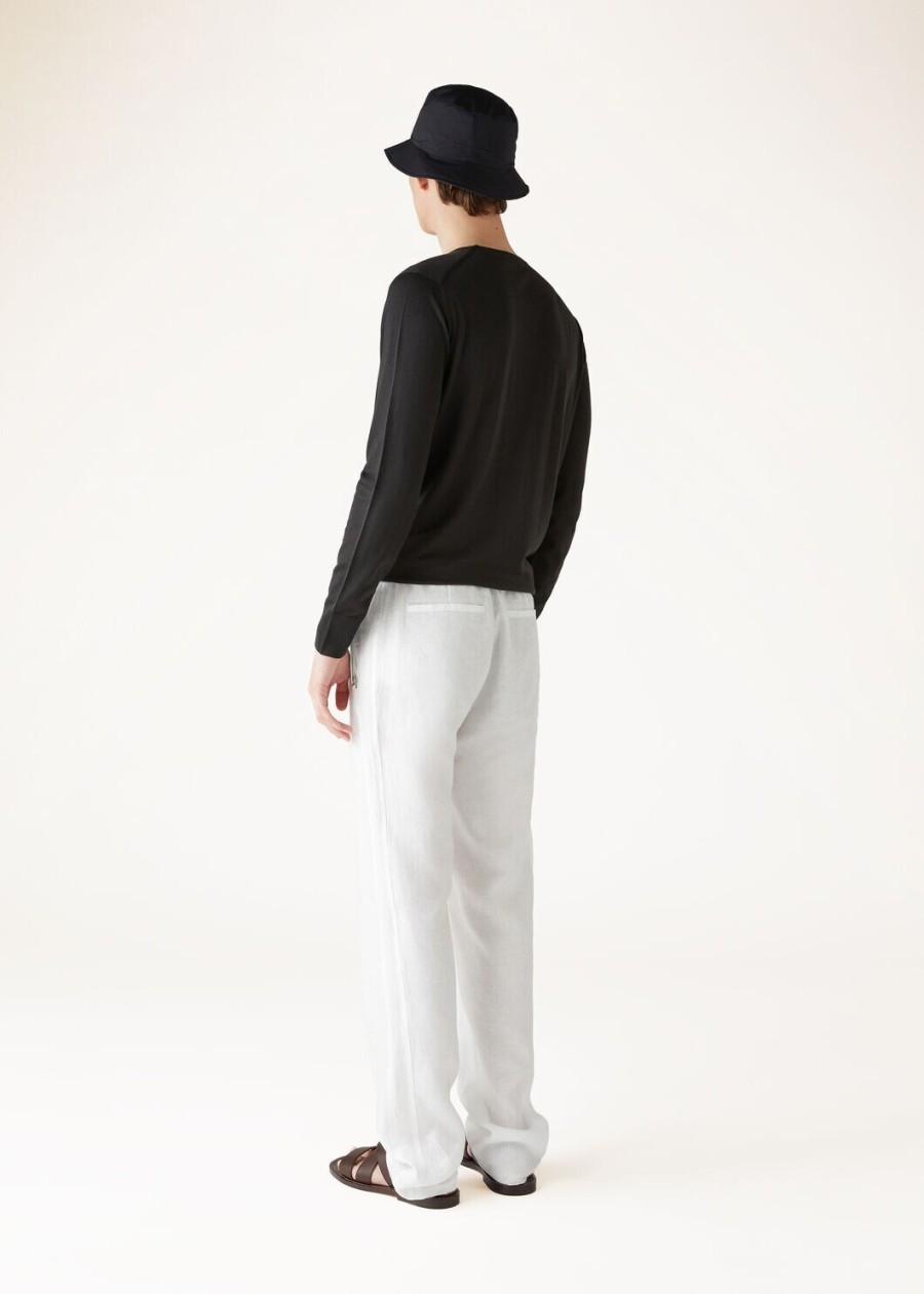 wish wool onyx crewneck t-shirt