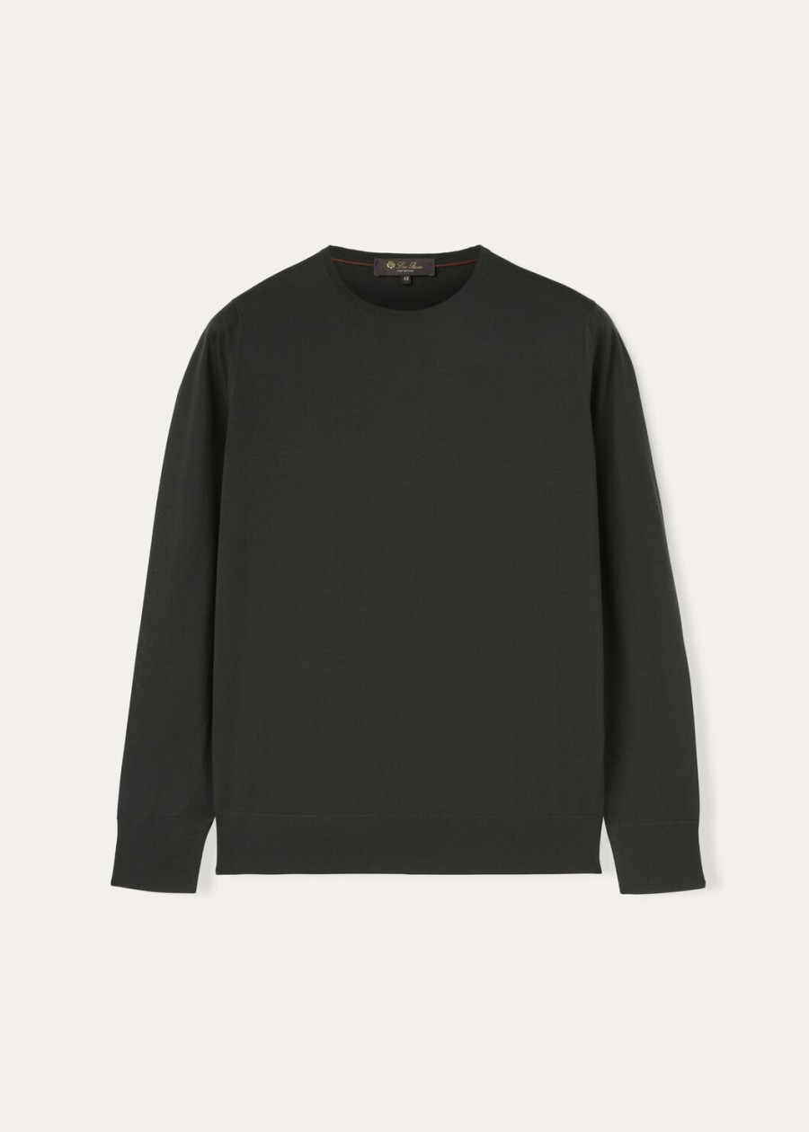 wish wollen t-shirt met ronde hals in de stijl van het zwarte woud