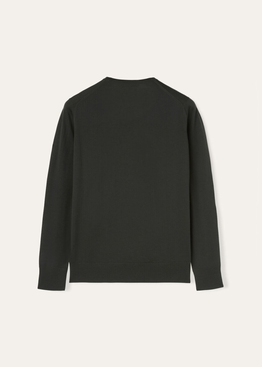 wish wollen t-shirt met ronde hals in de stijl van het zwarte woud