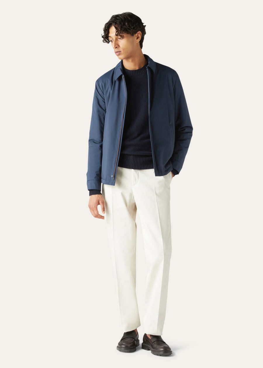 parksville crewneck baby cashmere navy