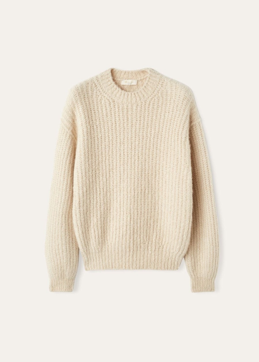 cocooning kasjmier kasha met ronde hals