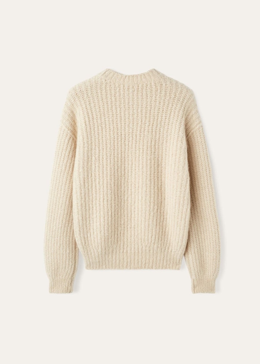 cocooning kasjmier kasha met ronde hals