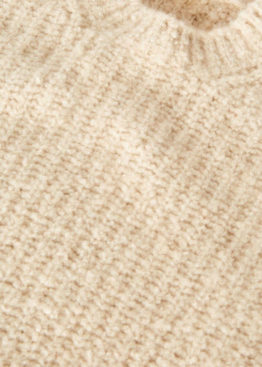 cocooning kasjmier kasha met ronde hals