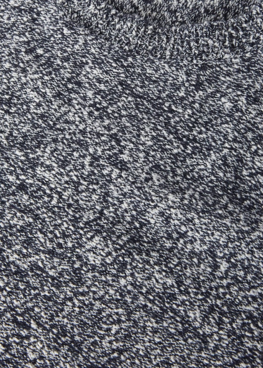 alagna crewneck kasjmier nougatmarineblauw