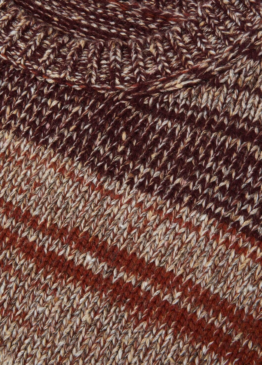ispra crewneck zijde kasjmier kashanootmuskaatboysenberry