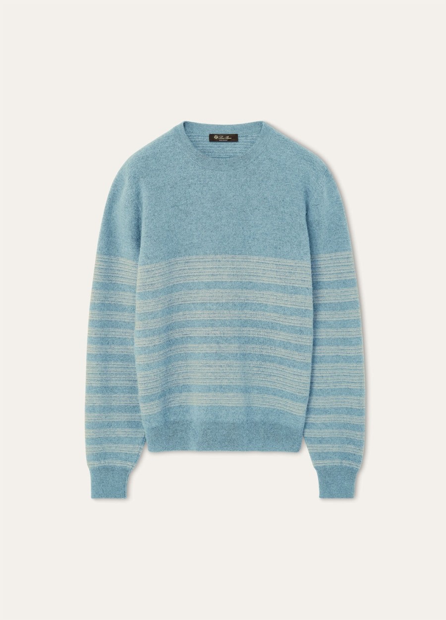 oggebbio crewneck katoen scheerwol bergstroom
