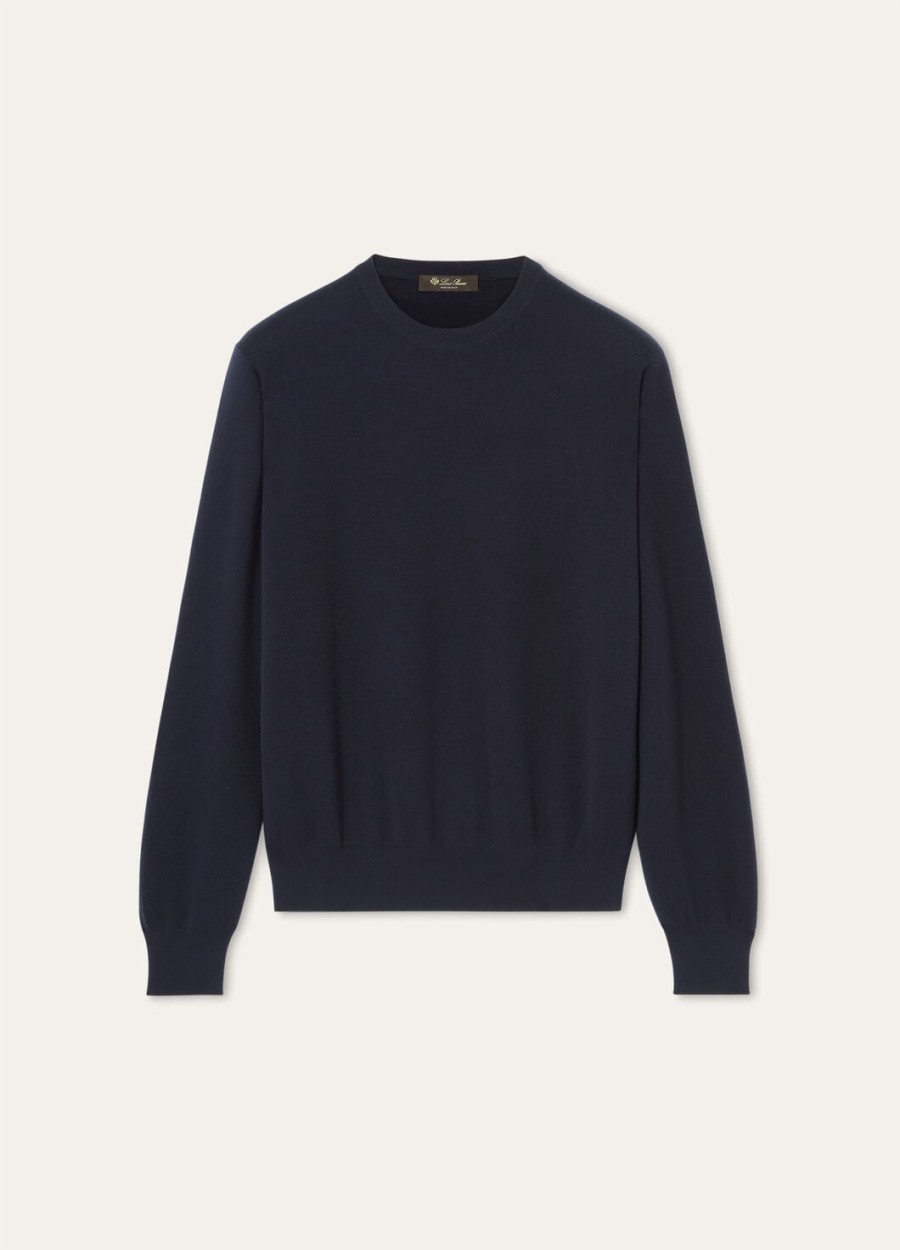 empire the gift of kings crewneck wish marineblauwe wol