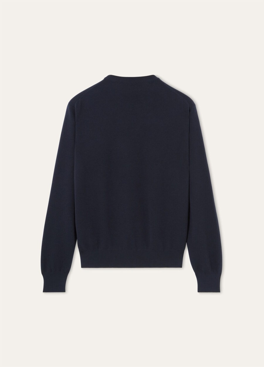 empire the gift of kings crewneck wish marineblauwe wol
