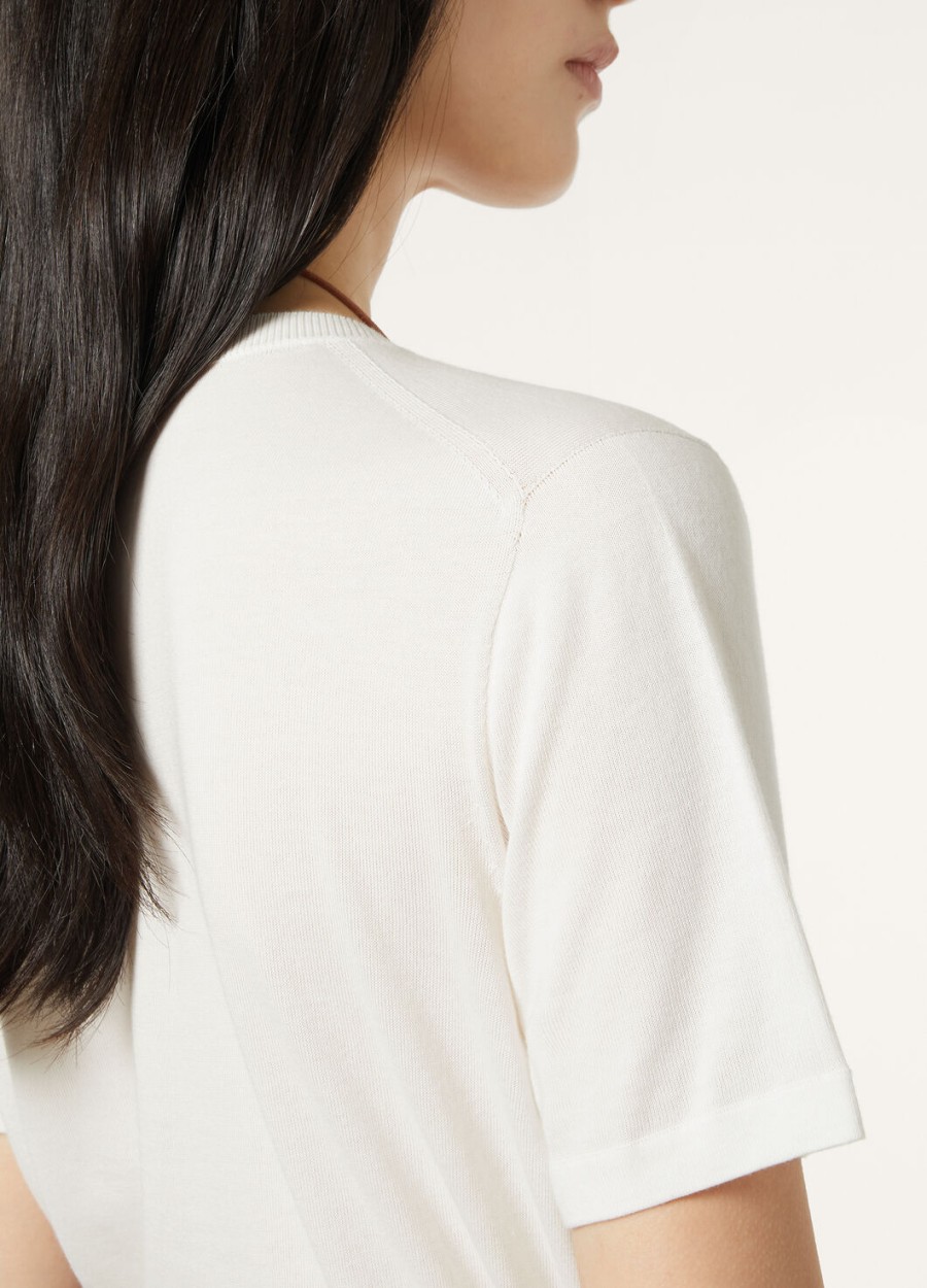 angera crewneck katoen wit