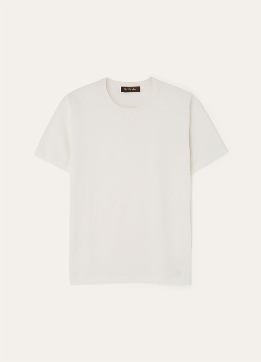 angera crewneck katoen wit