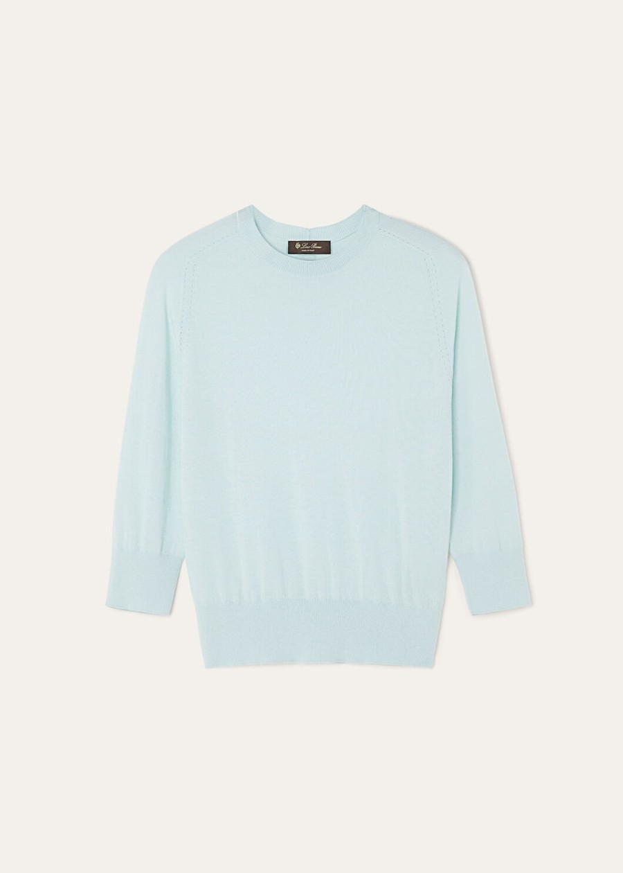 cashmere minty breeze crewneck dons