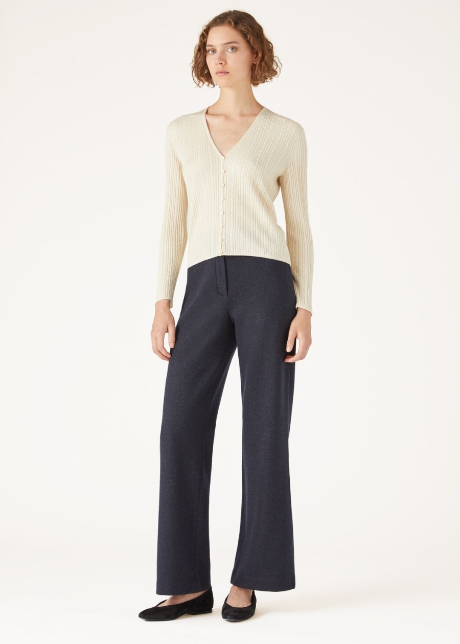 rimella cardigan crème kasjmier kasjmier
