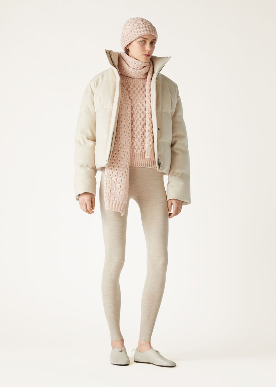 vallé crewneck baby cashmere blushing beige melange