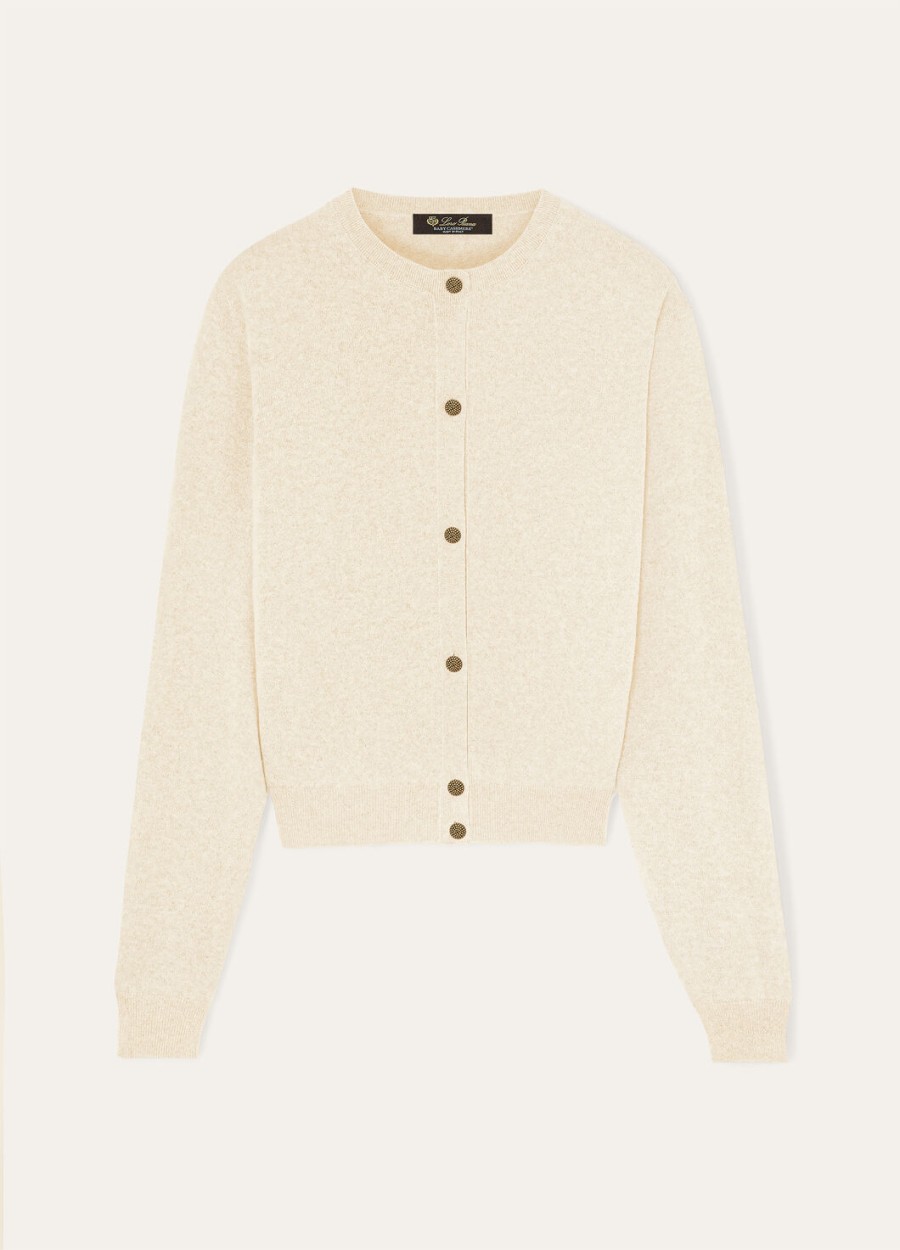 baby cashmere sneeuwwitje klassiek cardigan
