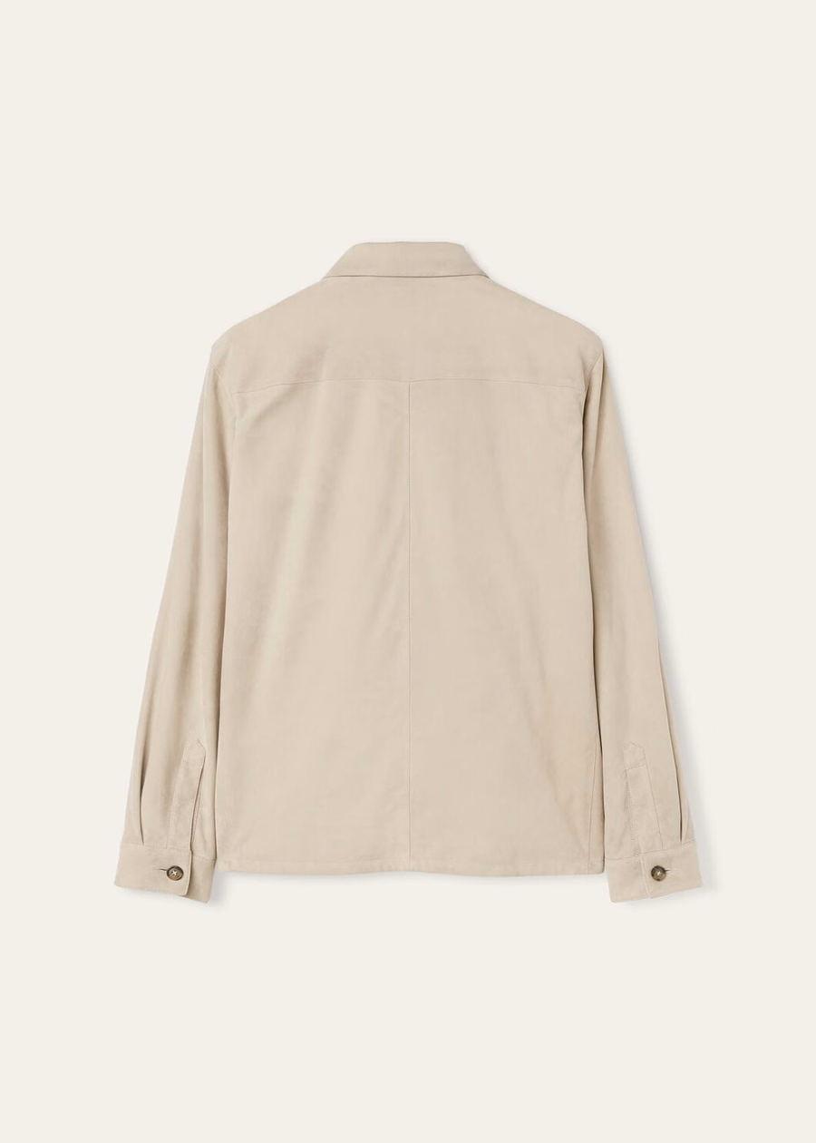 Loro Piana Overshirt Kidskin Desert Dunes