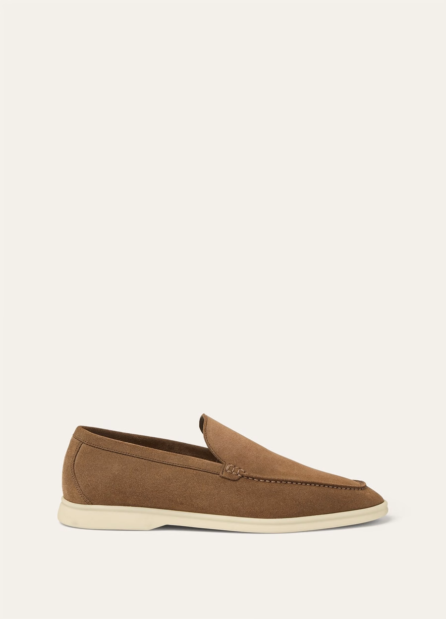 Summer Walk Loafers Suede Dusk