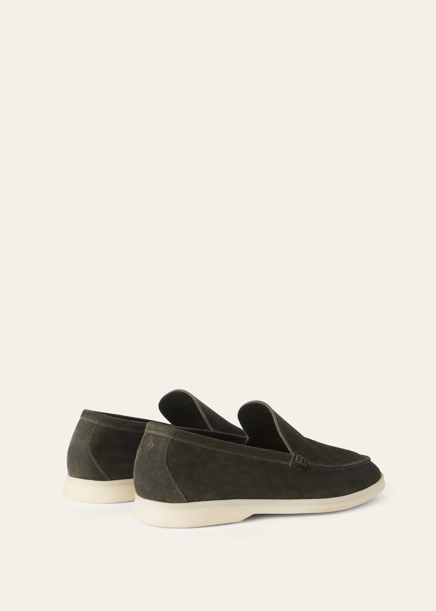 Summer Walk Loafer Suede Mimetic