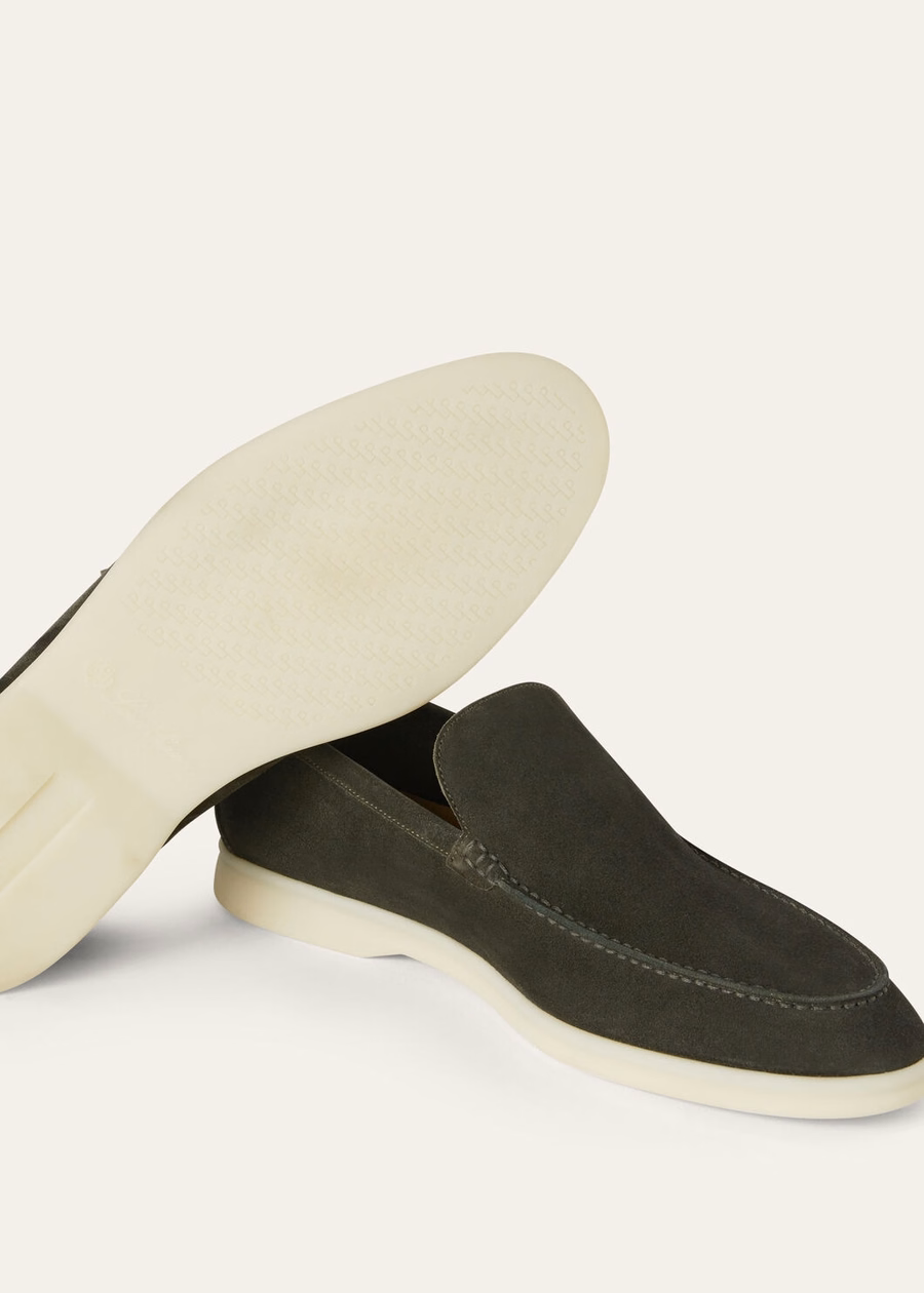 Summer Walk Loafer Suede Mimetic