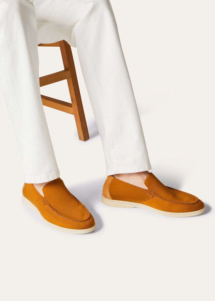 Zomerse gebreide Walk Wish® wol Nieuw Oker