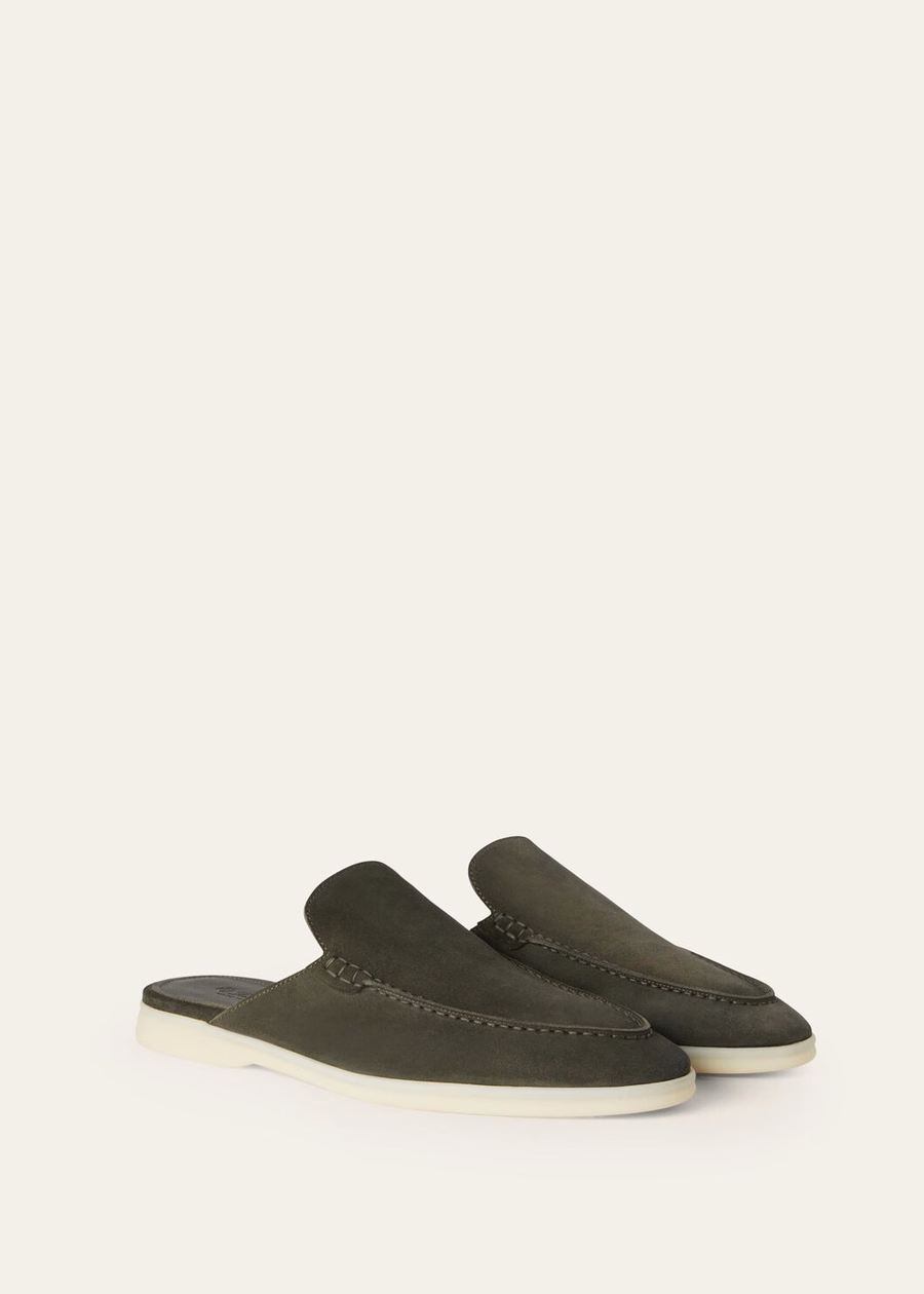 Babouche Walk Loafer Suede Mimetic