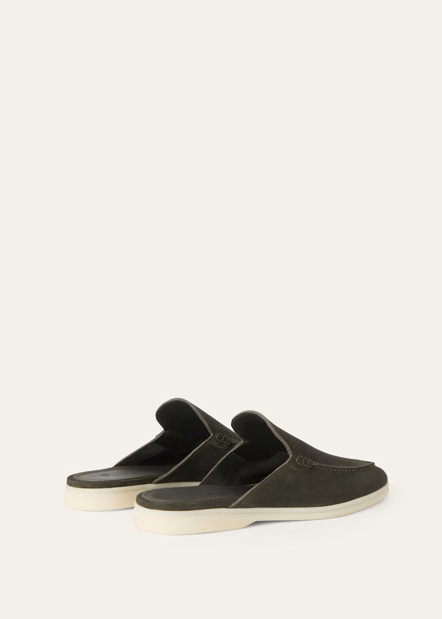 Babouche Walk Loafer Suede Mimetic