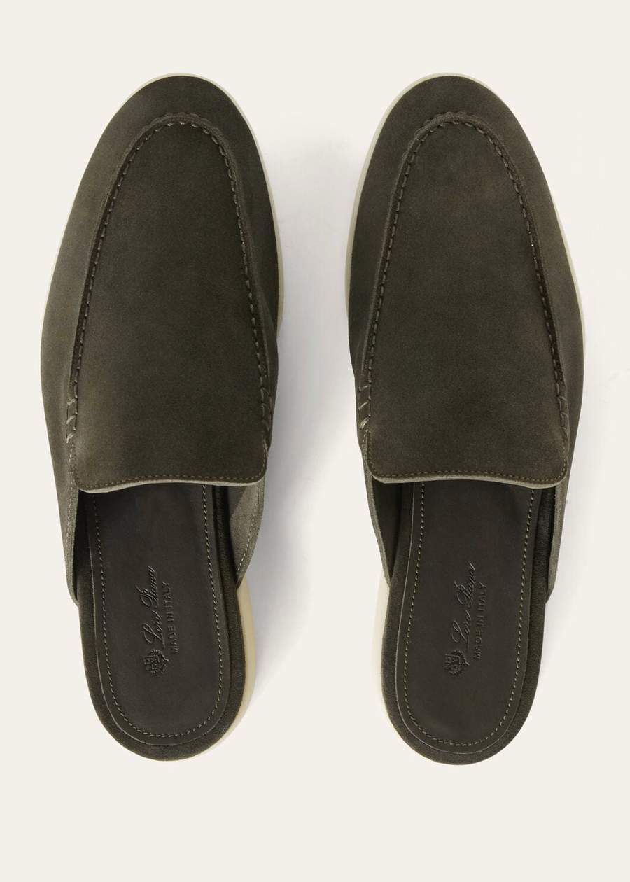 Babouche Walk Loafer Suede Mimetic