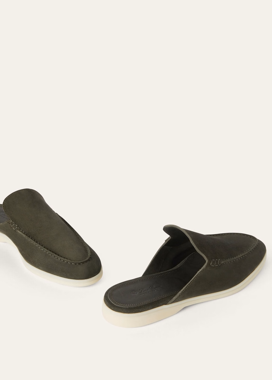 Babouche Walk Loafer Suede Mimetic