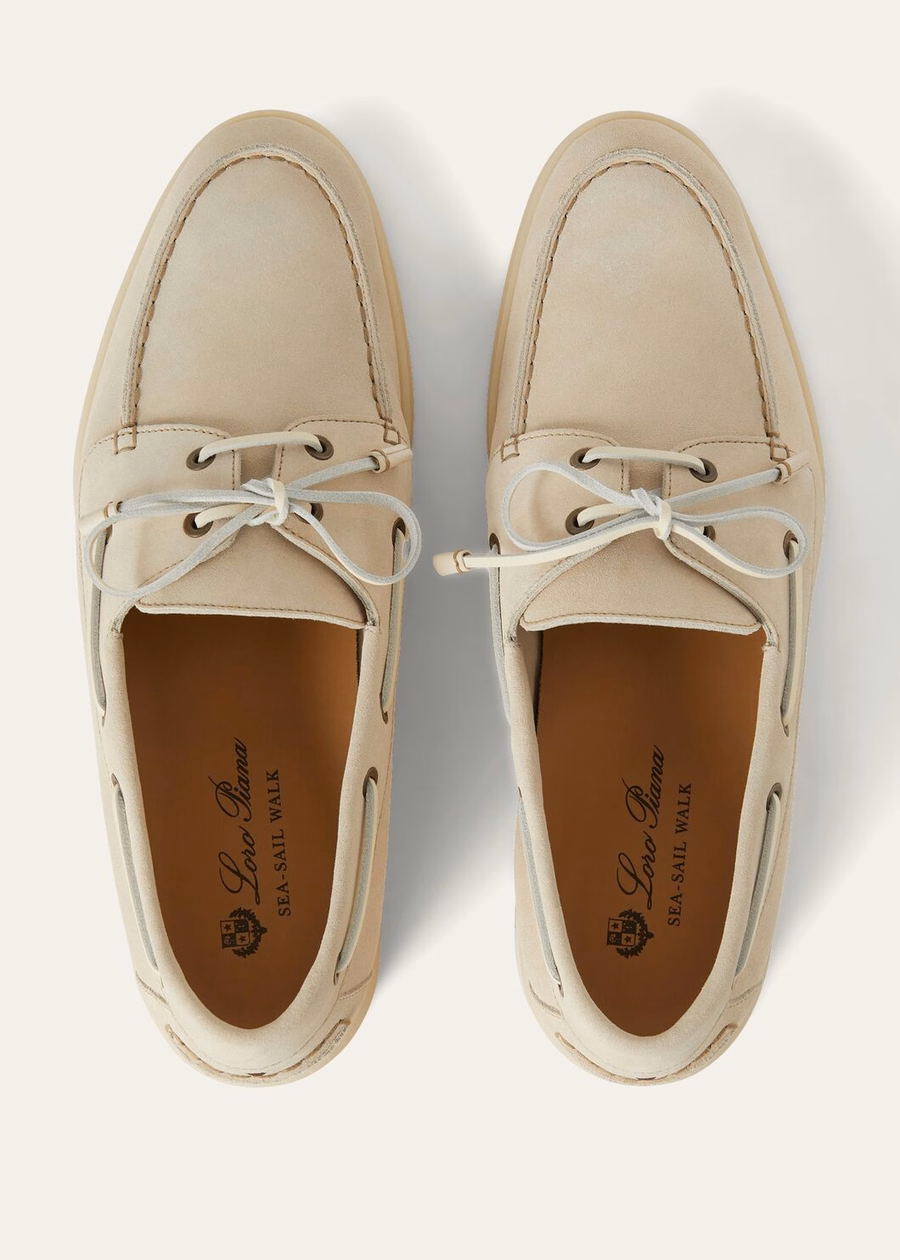 Sea-Sail Walk Loafer van rundleer (ECRU)