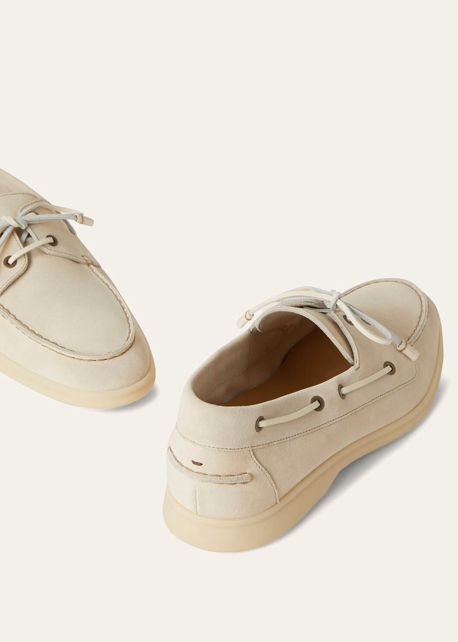 Sea-Sail Walk Loafer van rundleer (ECRU)