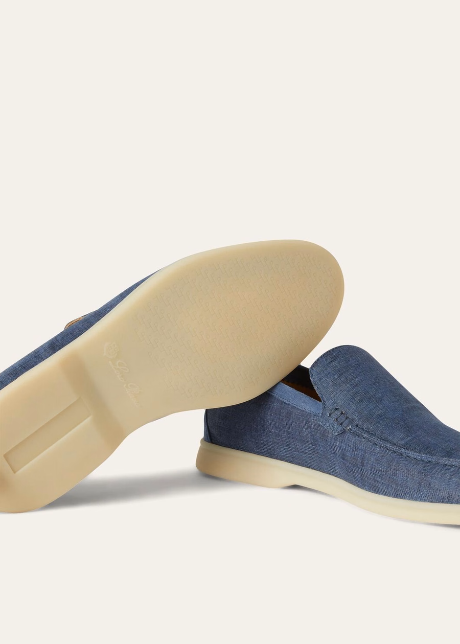 Zomerse instappers in Stillwater Blue