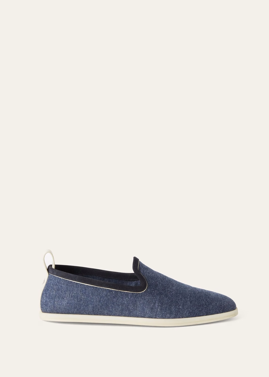 Loafers Venice Walk Cotton Surge Blue